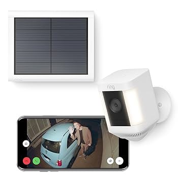 新品Ring Spotlight Cam Plus バッテリー駆動式ホワイト白 Amazon Official: Introducing Ring Spotlight Cam Plus